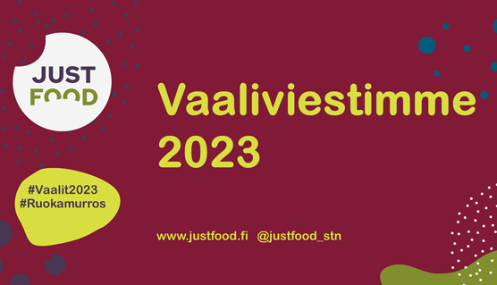 2022 Just food murrospolkukuva suomeksi